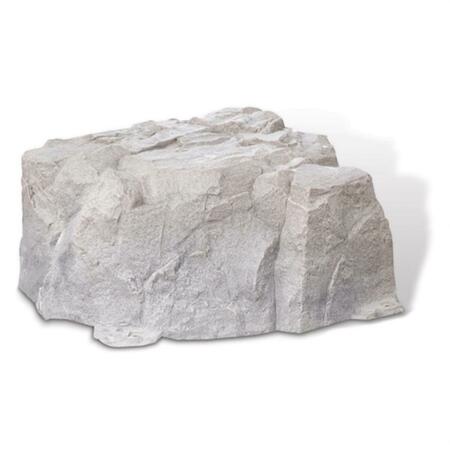 DEKORRA Artificial Rock Fieldstone-Gray - Covers Septic Lids Up To 14In High 111-FS